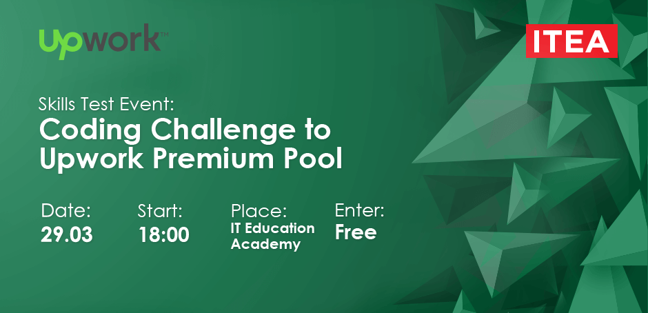 2 Skills Test Event: Coding Challenge to Upwork Premium Pool 